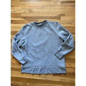 Singer Sargent Mens Pullover Grey Elbow Patch Sweatshirt‎ XL